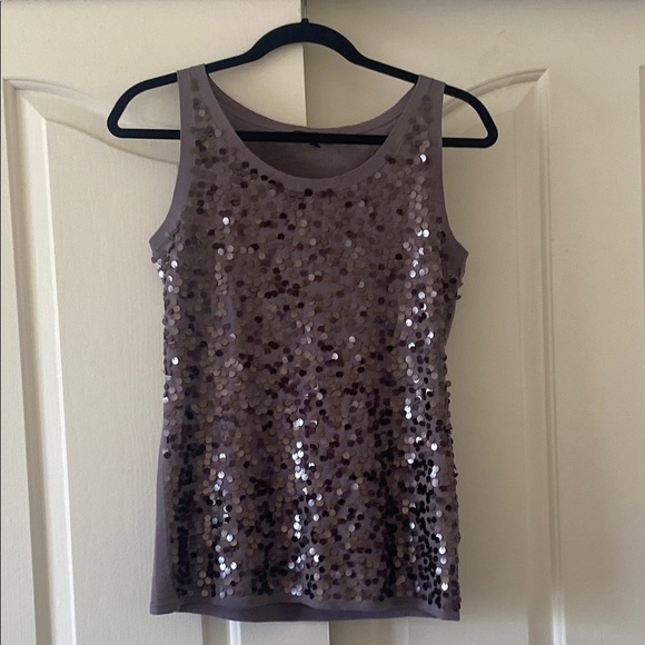 Eileen Fisher Sequin Tank in Purple - Picture 1 of 6
